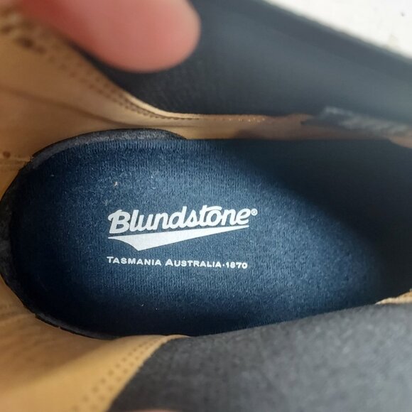 Blundstone MENS Chelsea Rustic Brown Boot - Picture 4 of 10